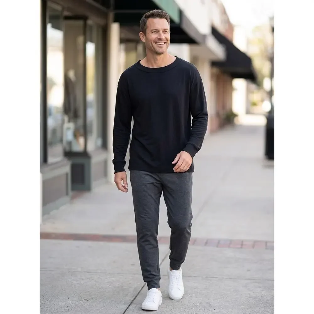 The North Face Long Crew Neck Activewear Top Shirt Men See Measurements